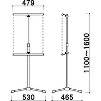 【販促用品】ファースト フラッグサイン FB-45 1台（直送品）
