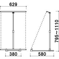 【販促用品】ファースト フラッグサイン FB-60 1台（直送品）