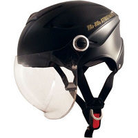 TNK工業 STR-W BT ヘルメット ハーフマッドブラック FREEサイズ（58-59cm） 511882（直送品）