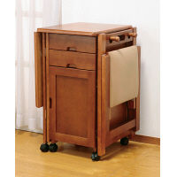 ファミリー・ライフ 木製折りたたみデスク＆チェア 03318 1セット（直送品）