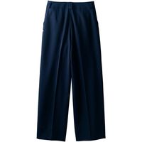 住商モンブラン ワイドパンツ レディスネイビーストライプ 5号 BW7504-9 1枚（直送品）
