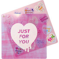 包む 色紙 オーロラ ハート B-0023（直送品）