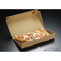 パックスタイル 正角クラフトピザBOX窓付10インチ 610038 1包：100枚（25×4）（直送品）
