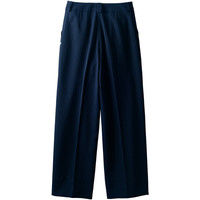 住商モンブラン ワイドパンツ レディスネイビーストライプ 11号 BW7504-9 1枚（直送品）