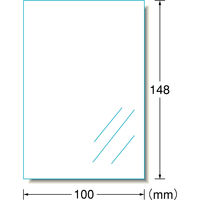 スリーエム ジャパン キレイにみせる収納ラベル 水に強い 透明フィルム ノーカット 27801（取寄品）