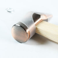 ビッグマン クラフトハンマーNo.2 片口タイプ チョコ 011963（直送品）