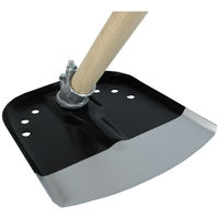 ビッグマン 三徳ジョレン 全鋼1350ミリ柄付 031055（直送品）