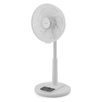 アイリスオーヤマ ACリビング扇風機 LFA-306 30cm リモコン付 風量3段階 イオン発生装置搭載 左右首振り機能