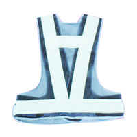 ビッグマン 反射黒メッシュベスト ホワイト RS-D1 045280（直送品）