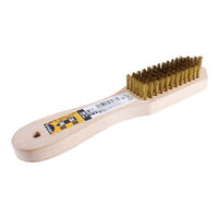 ビッグマン 木柄ブラシ 真鍮 剣型#206 048937（直送品）