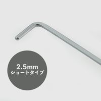 ビッグマン 六角棒レンチ HW-2.5（直送品）