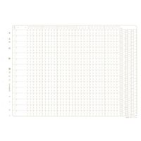 日本法令 出勤簿（連名：16日から1ヵ月分） 労務2-3A
