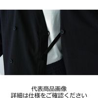 チトセ 和風シャツ(長袖)[男女兼用] C-9墨黒 M DN8502_C-9墨黒_M 1枚