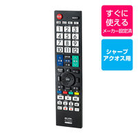 ELPA（エルパ） テレビリモコン シャープ・アクオス用 RC-TV009SH 1個