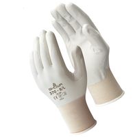 【ニトリル背抜き手袋】 ショーワグローブ 「現場のチカラ」 簡易包装組立グリップ グレー S 1袋（5双入）  オリジナル