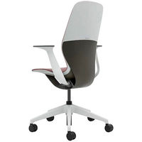 くろがね工作所 Steelcase SILQチェア アーム付 シーガル/カーボンメタリック グレージュ 418A000SC-F2（5W47） 1脚（直送品）