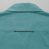 アイトス HERO’S UNIFORM 長袖ジャンパー ターコイズ 6L 60730-027-6L（直送品）