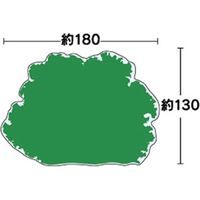 ユニバース グルメシート グリーンリーフL 丸大 12401 1包：6000枚（500×12）（直送品）