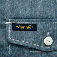 アイトス HERO’S UNIFORM Wrangler 半袖シャツ ネイビー 5L 64437-018-5L（直送品）