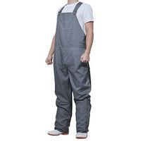 ディックコーポレーション 草刈りサロペット ブラック VC002（直送品）