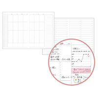 レイメイ藤井 システムノート フリーウィークリースケジュール(バーチカル式)A5 NT227 1セット(1冊×5)