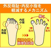 富士パックス販売 外反母趾・内反小指対策インナーサポーター FP-267 1個