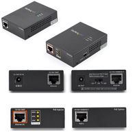 PoEインジェクター/スプリッターセット 1ポート60W出力　UPOESPLT1G　1セット　StarTech.com（直送品）
