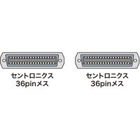 サンワサプライ ジェンダーチェンジャー（セントロニクス36pin用） ADC36S-FFK 1個（直送品）