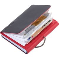 トロイカジャパン カード＆ノート、レッド TR-CDC88/RD（直送品）