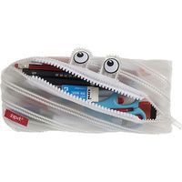 ジップイット モンスターペンケース、クリア ZP-ZTM-SE/TR（直送品）