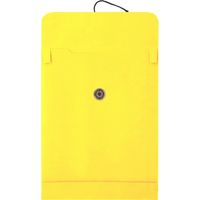 ムトウユニパック 角2 保存袋 イエロー(120) 11177416 1箱(100枚入)