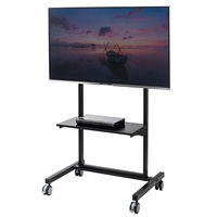 サンワサプライ 52型～84型対応液晶・プラズマディスプレイスタンド CR-PL15N 1台（直送品）