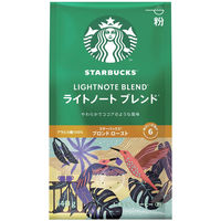【レギュラーコーヒー粉】スターバックス コーヒー ライトノート ブレンド 1セット（140g×3袋） ネスレ日本