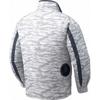 自重堂 制服百科 空調服長袖ジャケット（服単品） シルバーカモフラ LL 87060（直送品）