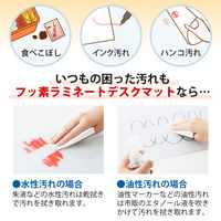 プラス フッ素ラミネート加工デスクマット マット厚1.2mm 中（1190×690mm） 41166