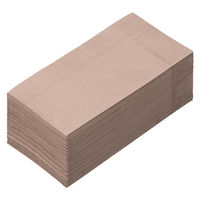 溝端紙工印刷 カラーナプキン 8つ折り 2PLY クレーグレー 1セット（200枚：50枚入×4袋）