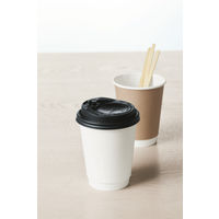 Varie ヴァリエ ダブルウォールカップ ホワイト 8オンス 1箱（1000個：25個入×40袋）