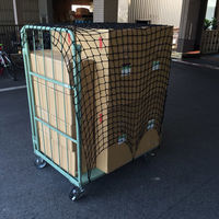 ユタカメイク ゴムネット(カゴ車用)1.2m×1.6m フック6個付 CGN-1216 1個