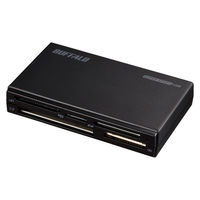 バッファロー カードリーダー BSCR500U3BK USB3.0 マルチカードリーダー ハイエンドモデル（直送品）
