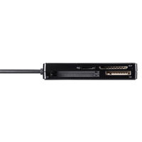 バッファロー カードリーダー BSCR300U2BK USB2.0 マルチカードリーダー ケーブル収納モデル（直送品）