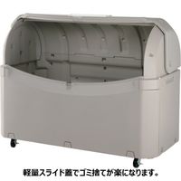 【軒先渡し】テラモト ワイドペールST(キャスター付) DS-259-080-0(800L) 23-2775-00 1台 23-5686-02（直送品）