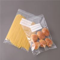 アスクル 書き込み欄付きチャック袋(チャック付き袋) 0.04mm厚 A4 240×340mm マット印刷 1箱（1500枚）  オリジナル