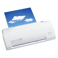 ナカバヤシ クイックラミネーター40 ホワイト 2本ローラー A4 QL40-A42W