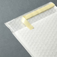 「現場のチカラ」 クッション封筒 CD・DVD用 白 1セット（1000枚：100枚×10箱） 酒井化学工業  オリジナル