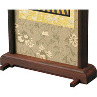 奏音 スタンド掛軸 本尊 紫檀/抹茶 ZZ-1633-紫抹小-5（直送品）