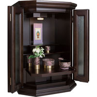 アクリルスタンド掛軸 浄土宗本尊 緑茶 小（直送品）