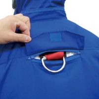 ブレイン 空調エアコン服ハーネス/フルセット（ブルー）LLサイズ BR-5602-BLL（直送品）