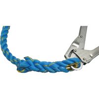 青色ニューテトロン親綱（垂直用） 16mmΦX20m NEW-TETORON-1620BLUE まつうら工業（直送品）