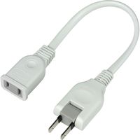 朝日電器 ちょっとコード20cm W-1502NB（W）