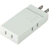 朝日電器 コンパクトタップ3個口 A-CT003B(W) 1個
